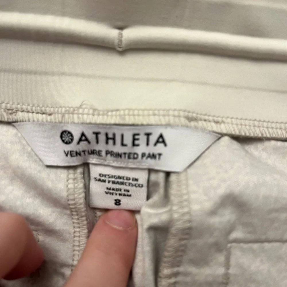 Athleta Gray Track Pants soft - Picture 4 of 11